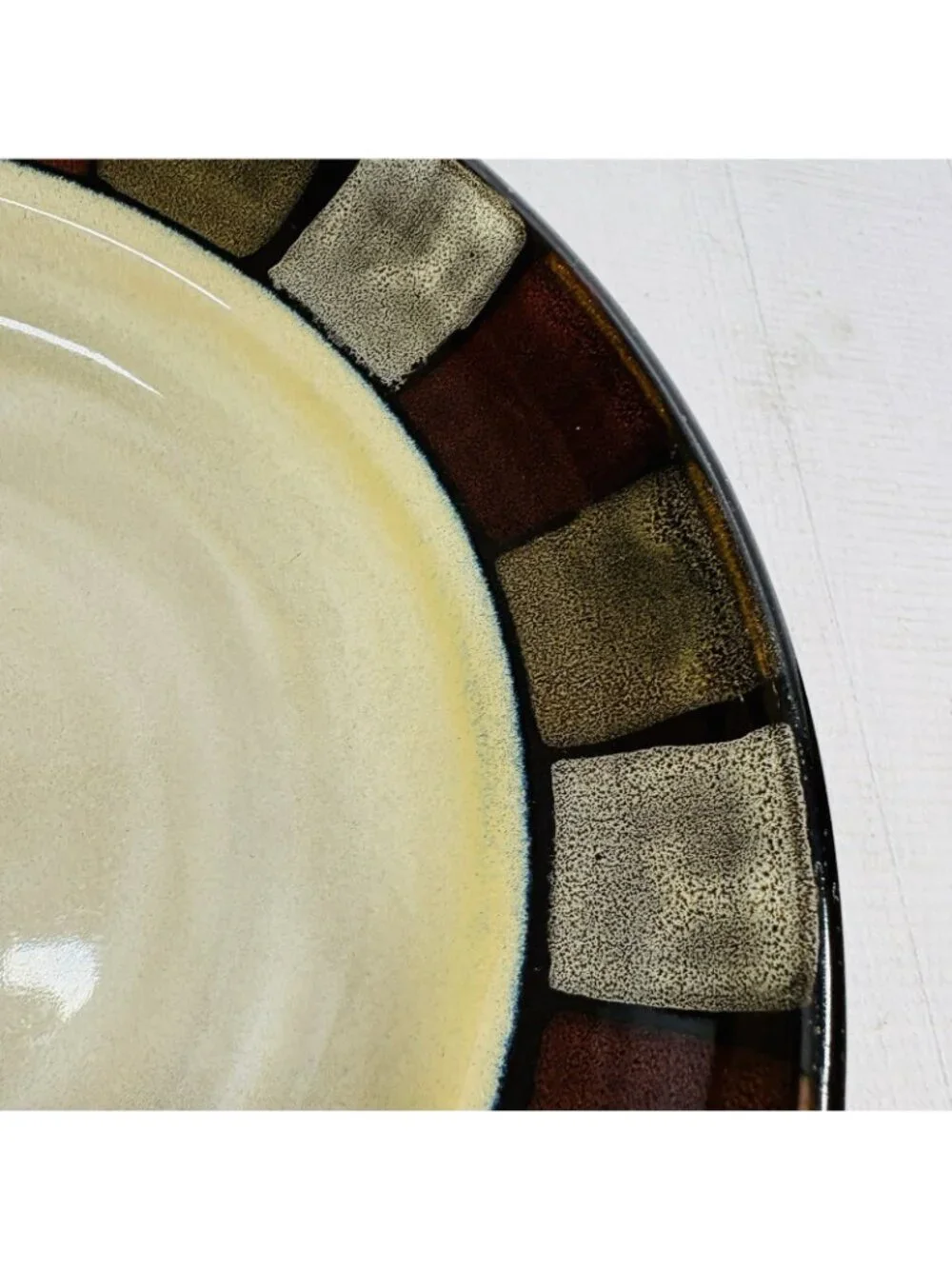 Pfaltzgraff TAOS Earth Tone Browns Earthenware 9.5